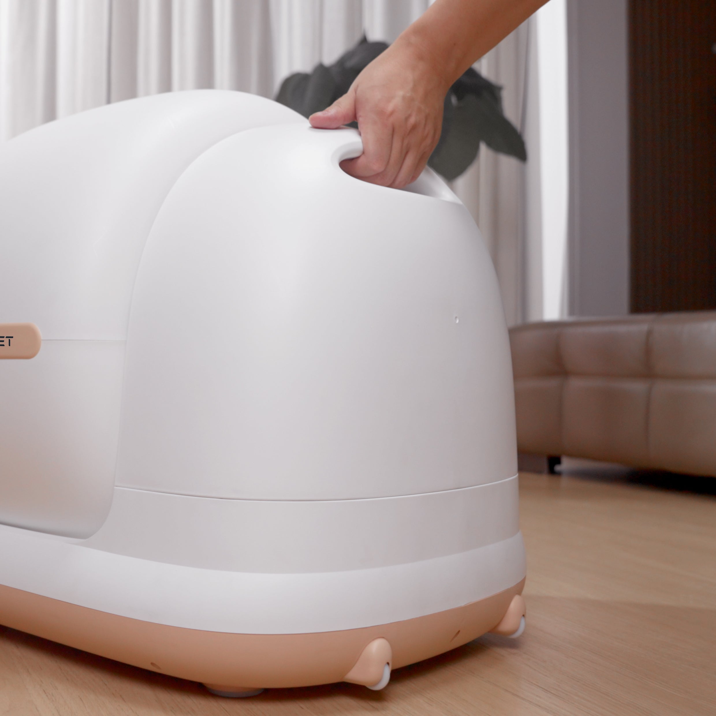 Toilette intelligente autonettoyante pour chat série Neptune 