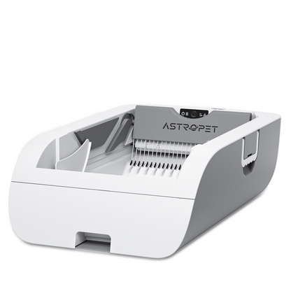 Litière pour chat autonettoyante Helios Series contrôlée par touches 