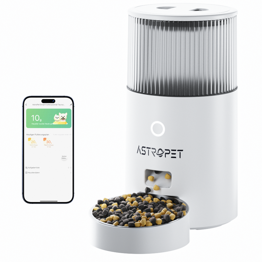 Distributeur de nourriture intelligent pour animaux de compagnie série Taurus 