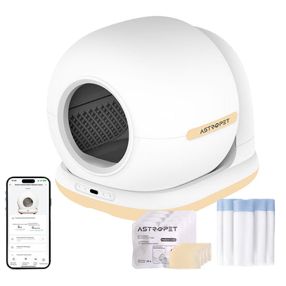 Toilette intelligente autonettoyante pour chat série Neptune 